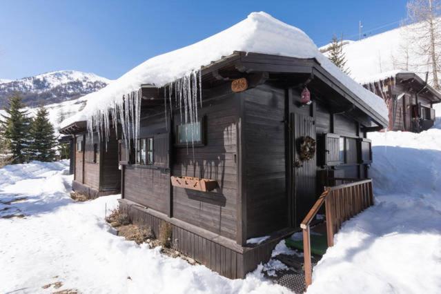 Вілла Lo Chalet Dello Sciatore Borgata Sestriere Екстер'єр фото